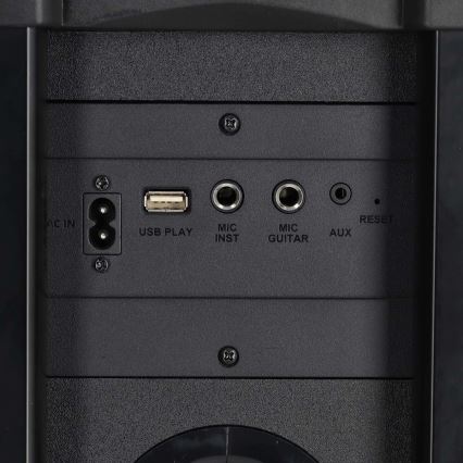 Φορτιζόμενο ηχείο LED RGB 240W/4000 mAh με τηλεχειριστήριο