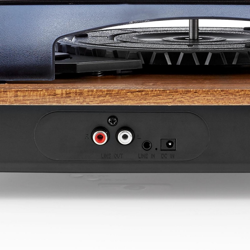 Πικάπ με σύνδεση Bluetooth 9W + κάλυμμα προστασίας