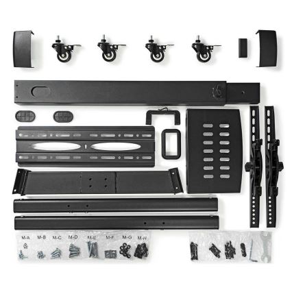 Βάση δαπέδου για τηλεόραση 32-55 μαύρο