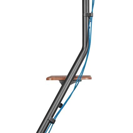 Επιδαπέδιος βραχίονας για τηλεόραση 37-75 μαύρο/καφέ