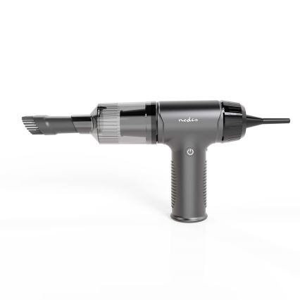 Επαναφορτιζόμενο χειροκίνητο σκουπάκι 2 σε 1 90W/6000 mAh γκρι/μαύρο