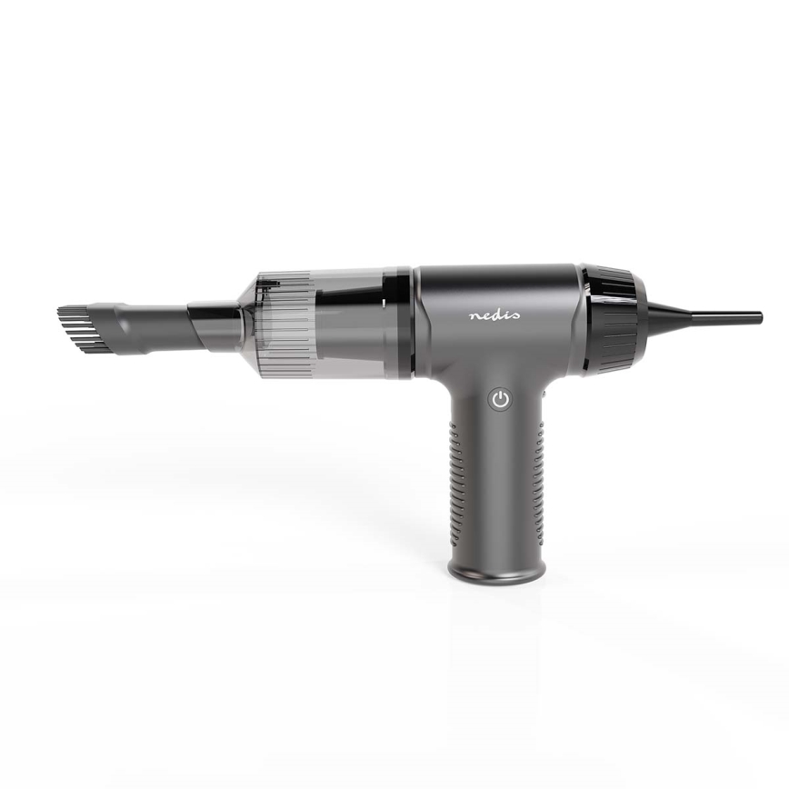 Επαναφορτιζόμενο σκουπάκι χειρός 2σε1 90W/6000 mAh γκρι/μαύρο