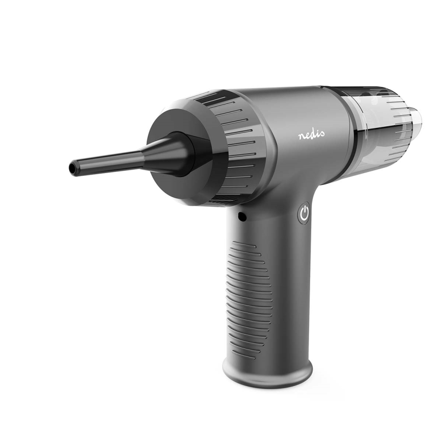 Επαναφορτιζόμενο σκουπάκι χειρός 2σε1 90W/6000 mAh γκρι/μαύρο