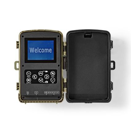 Nedis WCAM150GN - Κάμερα κυνηγιού με αισθητήρα 24MP Full HD 8xAA IP66