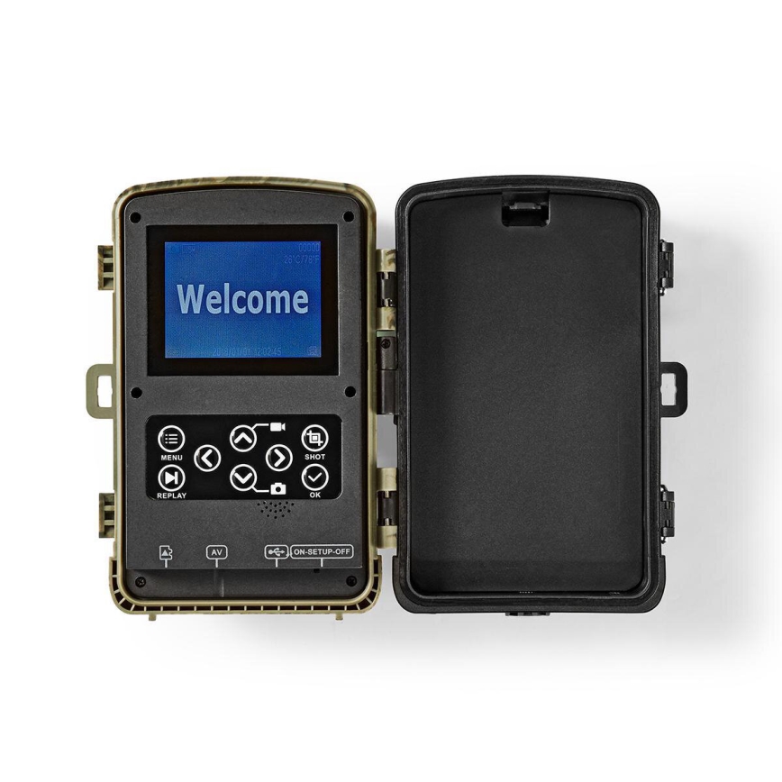 Nedis WCAM150GN - Κάμερα κυνηγιού με αισθητήρα 24MP Full HD 8xAA IP66