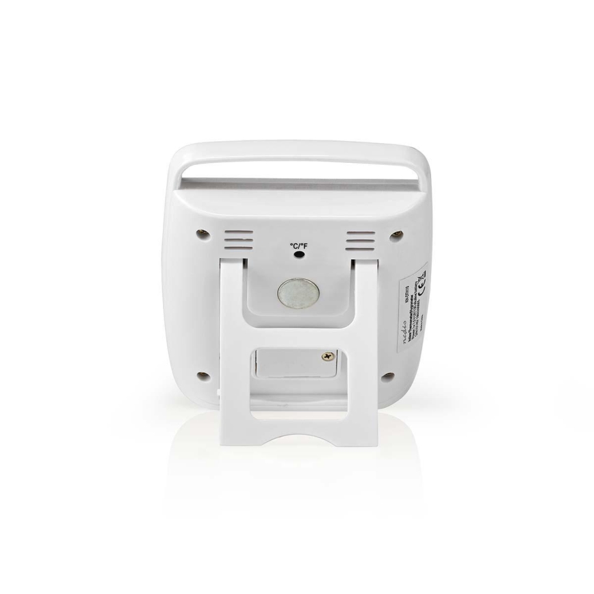 Θερμόμετρο εσωτερικού χώρου με μετρητή υγρασίας 1xLR54