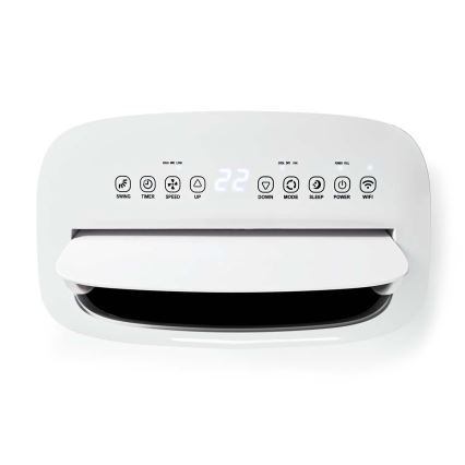 Έξυπνο φορητό κλιματιστικό 3σε1 με τα πλήρη αξεσουάρ 1800W/230V 16000 BTU Wi-Fi + τηλεχειριστήριο