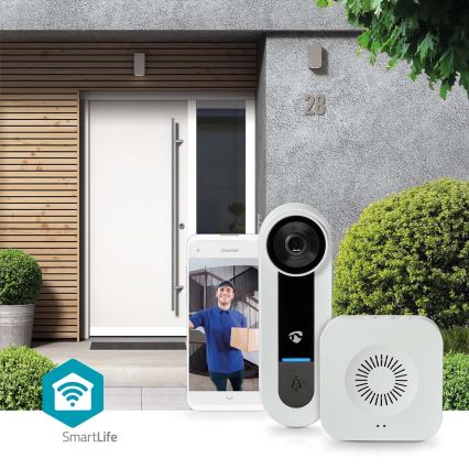 Ασύρματη βιντεοκλήση με αισθητήρα Full HD 1536p 3xAA Wi-Fi IP65
