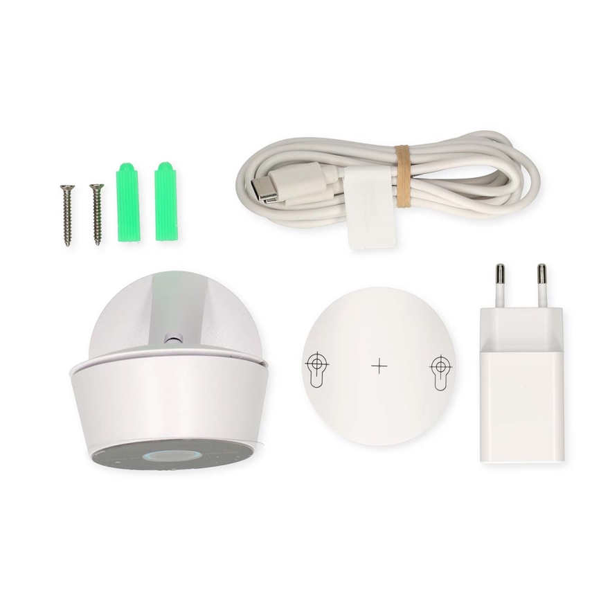 Έξυπνη κάμερα Smartlife 5V 3MP Full HD 1296p Wi-Fi Tuya