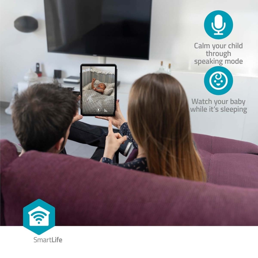 Έξυπνη κάμερα Smartlife 5V 3MP Full HD 1296p Wi-Fi
