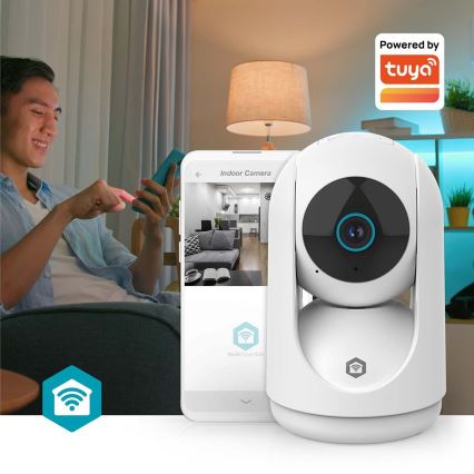 Έξυπνη κάμερα Smartlife 5V 3MP Full HD 1296p Wi-Fi Tuya