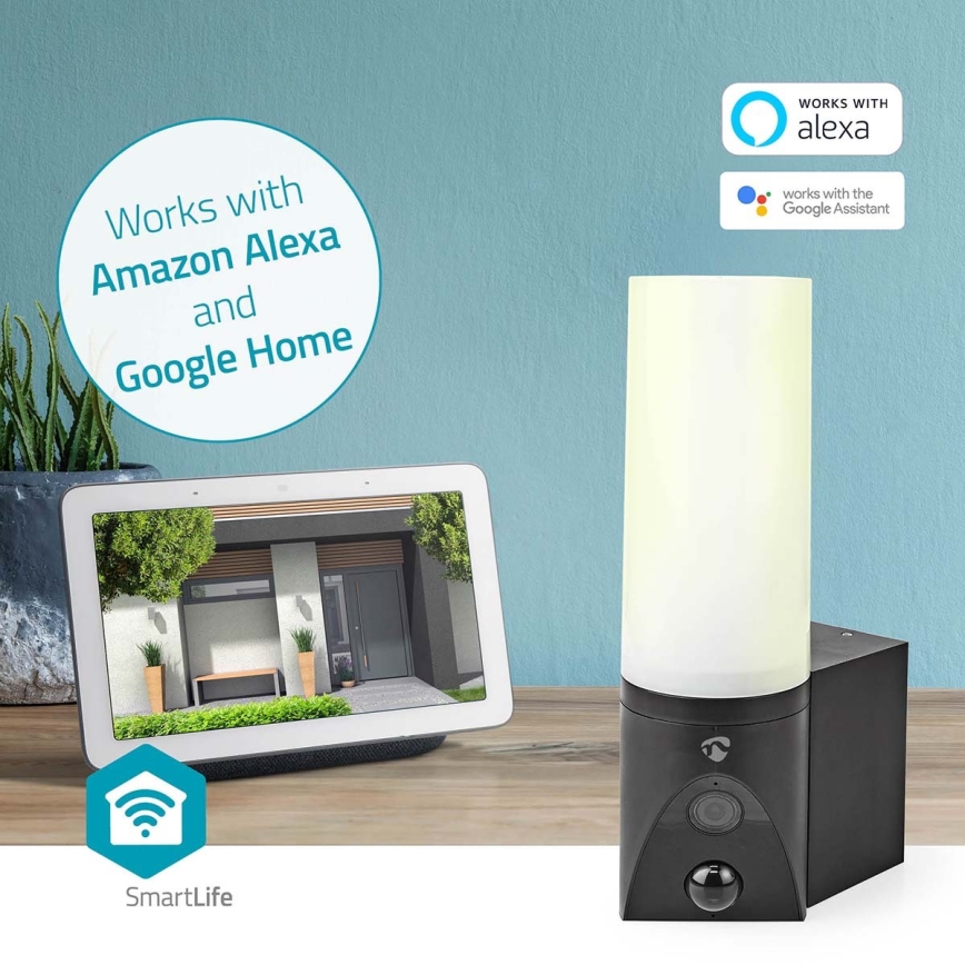 Έξυπνη εξωτερική κάμερα SmartLife Full HD 1080p με LED φωτισμό Wi-Fi Tuya IP65