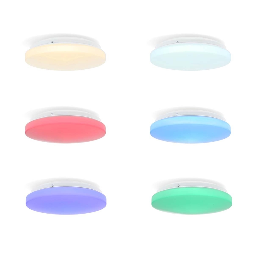 LED RGBW Φωτιστικό οροφής μπάνιου dimming SmartLife LED/18W/230V 2700-6500K IP44 Wi-Fi Tuya