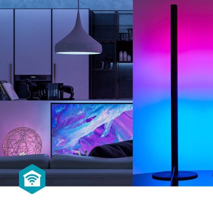 ΣΕΤ 2x LED RGBIC Ρυθμιζόμενο επιτραπέζιο φωτιστικό SmartLife LED/36W/230V 55 εκ. 2700-6500K Wi-Fi Tuya + τηλεχειριστήριο