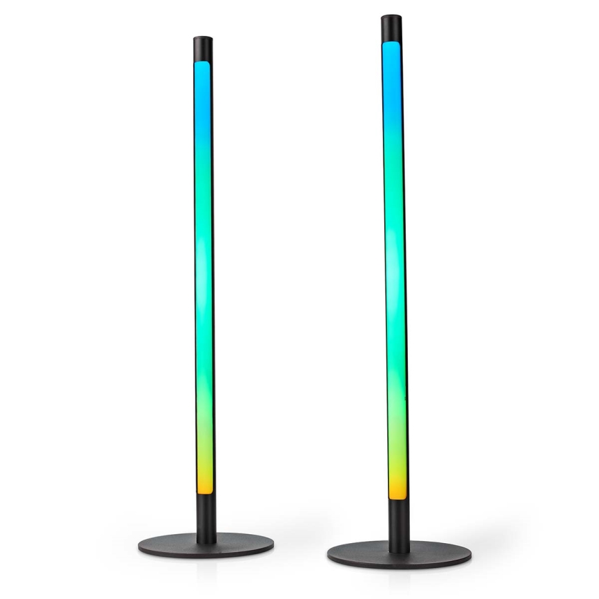 ΣΕΤ 2x LED RGBIC Eπιτραπέζιο φωτιστικό  SmartLife LED/36W/230V 55 cm 2700-6500K Wi-Fi Tuya + τηλεχειριστήριο