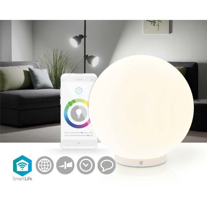 LED RGBW Dimmable επιτραπέζια λάμπα SmartLife LED/5W/5V Wi-Fi