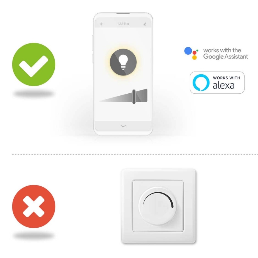 LED RGBW Dimming προβολέας SmartLife LED/20W/230V Wi-Fi IP65 2700-6500K
