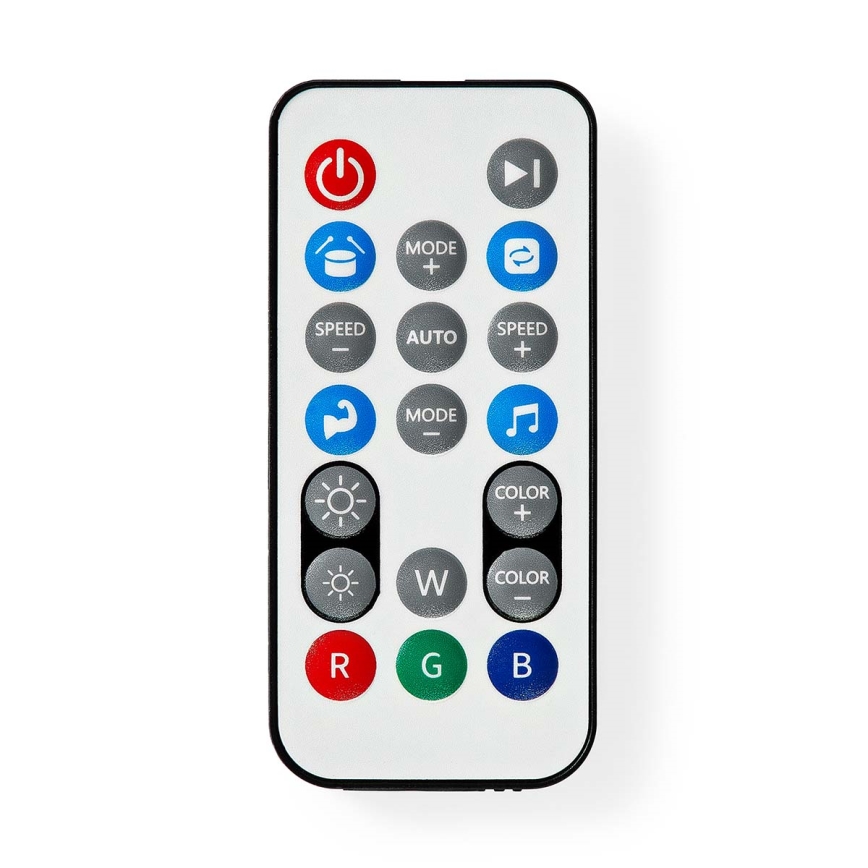 LED RGBW Έξυπνη ρυθμιζόμενη λωρίδα SmartLife LED/8W/230V Wi-Fi Tuya + τηλεχειριστήριο