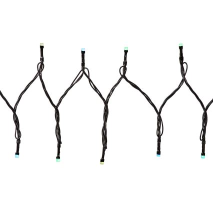 LED RGB εξωτερική γιρλάντα 42xLED/8 λειτουργίες 8m IP65 Wi-Fi Tuya