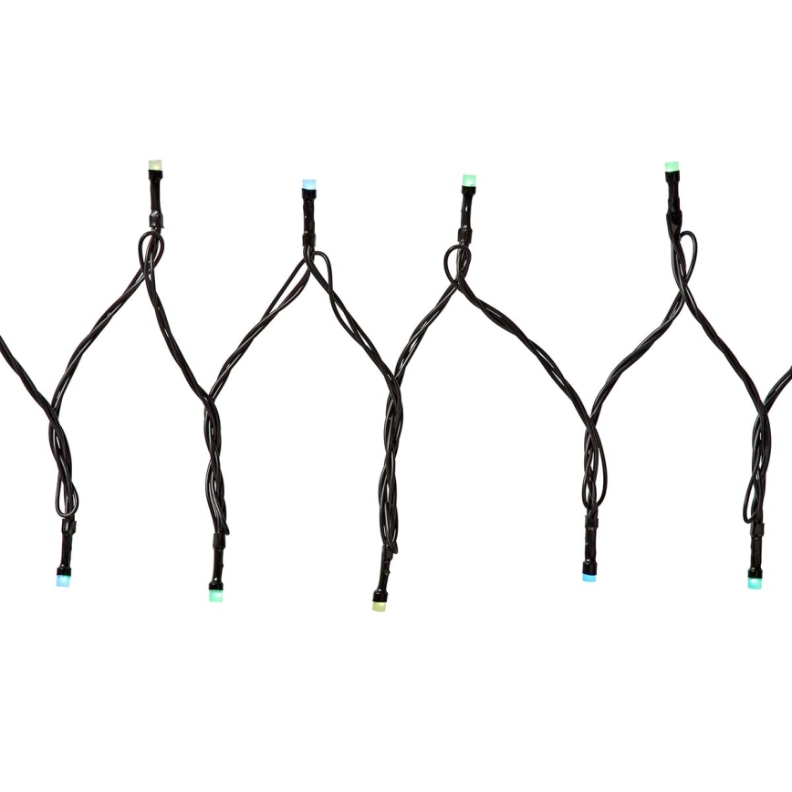 LED RGB εξωτερική γιρλάντα φωτισμού — 84 LED, 8 λειτουργίες, 13 m, IP65, Wi‑Fi (Tuya)