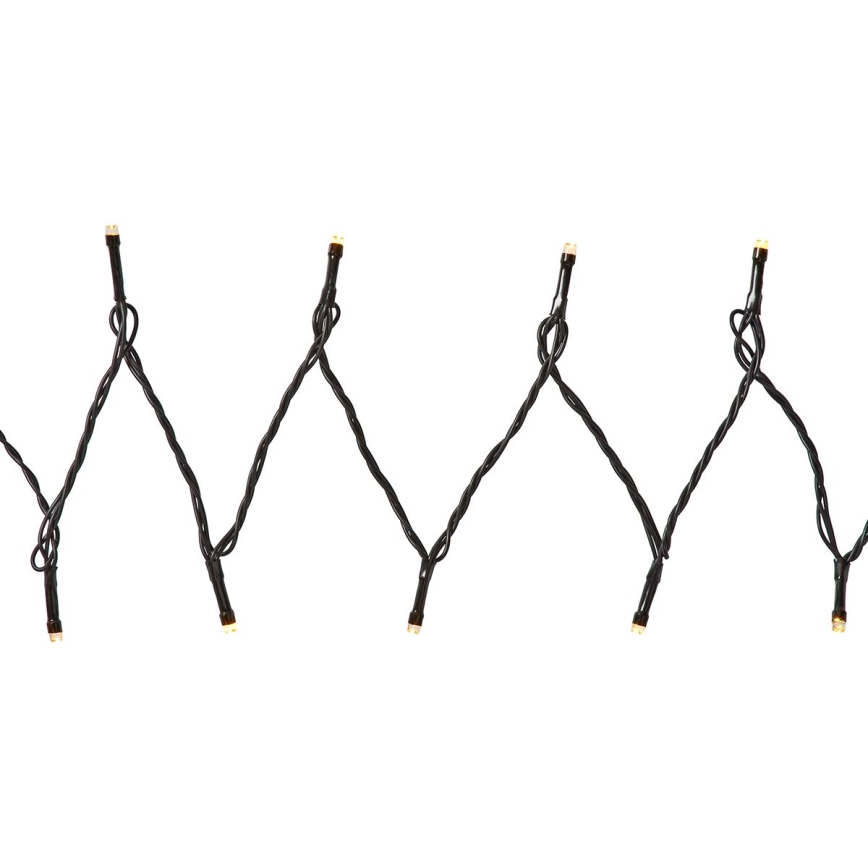 Χριστουγεννιάτικα λαμπάκια LED εξωτερικού χώρου 400xLED/8 λειτουργίες 25m IP65 Wi-Fi Tuya θερμό έως ψυχρό λευκό