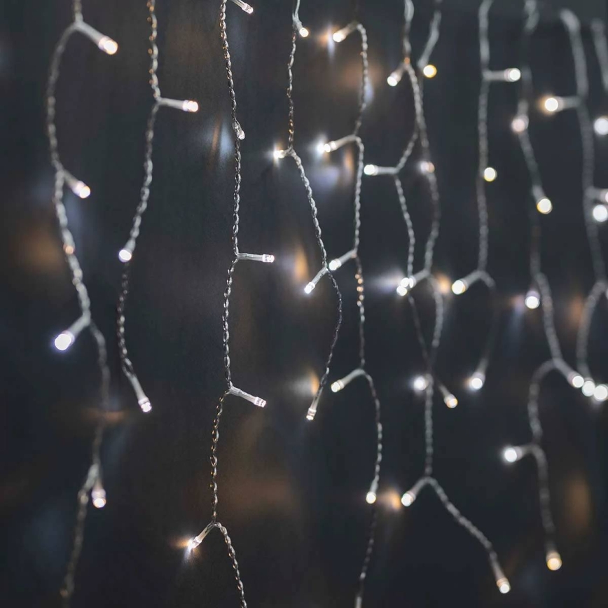 Ρυθμιζόμενη LED χριστουγεννιάτικη κουρτίνα εξωτερικού χώρου 400xLED/11 λειτουργίες 11m IP65 Wi-Fi Tuya