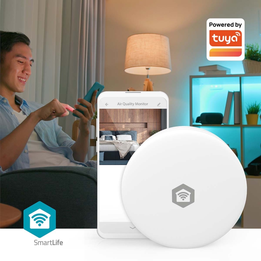 Έξυπνος μετρητής ποιότητας αέρα SmartLife Wi-Fi Tuya