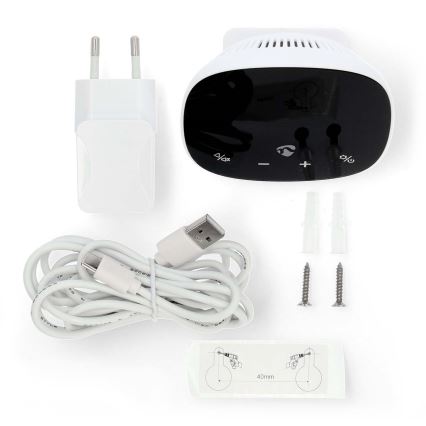 Έξυπνη οθόνη παρακολούθησης της ποιότητας του αέρα με οθόνη LED SmartLife Wi-Fi