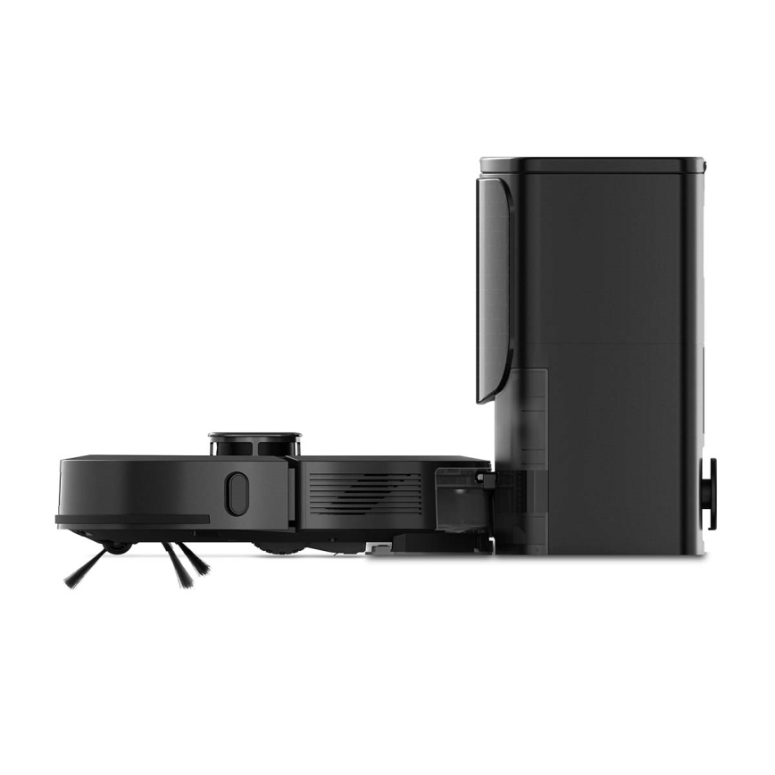Σκούπα ρομπότ με σφουγγάρισμα SmartLife 5200 mAh Wi-Fi Tuya μαύρο + τηλεχειριστήριο