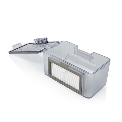 Έξυπνη ρομποτική σκούπα με σφουγγαρίστρα 28W/2500 mAh Wi-Fi μαύρο + τηλεχειριστήριο