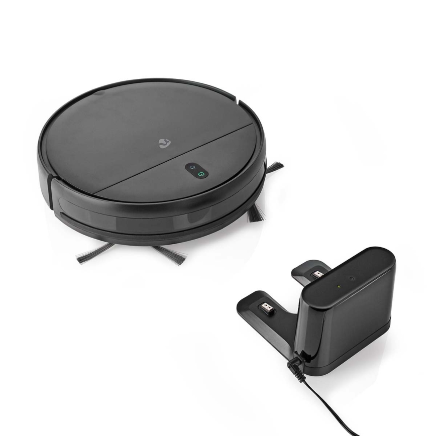 Σκούπα ρομπότ με σφουγγάρισμα 28W/2500 mAh Wi-Fi μαύρο + τηλεχειριστήριο