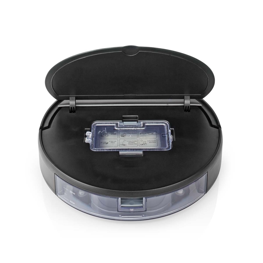 Σκούπα ρομπότ με σφουγγάρισμα 28W/2500 mAh Wi-Fi μαύρο + τηλεχειριστήριο