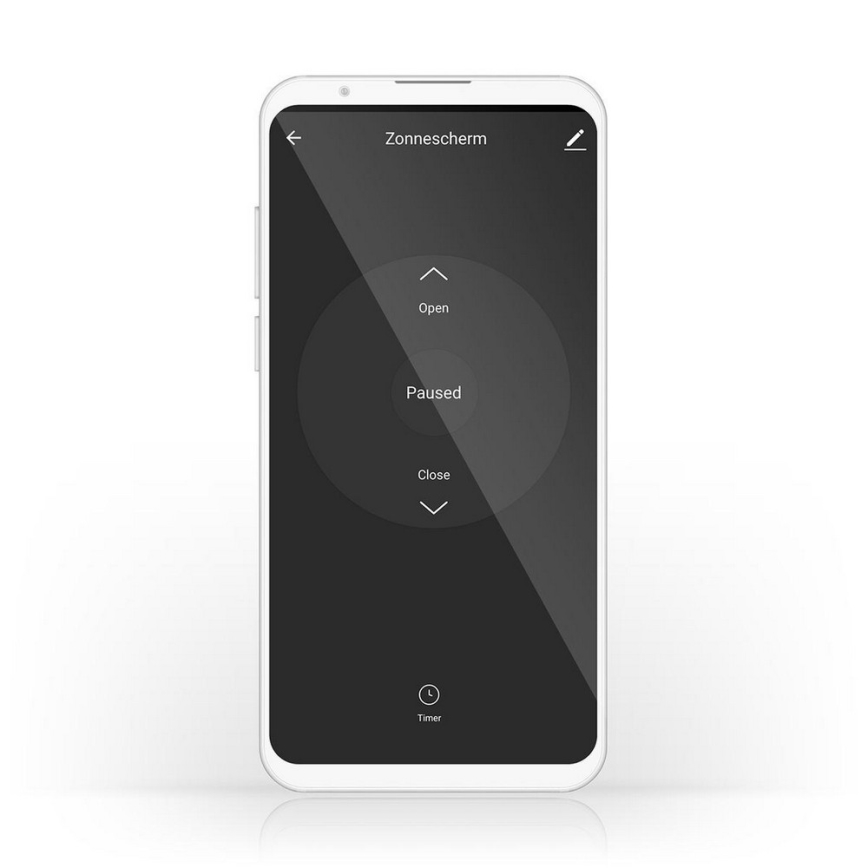 Έξυπνος διακόπτης για τον έλεγχο κουρτινών, περσίδων και παντζουριών 230V