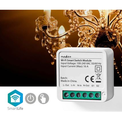 Έξυπνος διακόπτης SmartLife Wi-Fi 230V