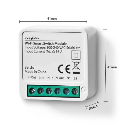 Έξυπνος διακόπτης SmartLife Wi-Fi 230V