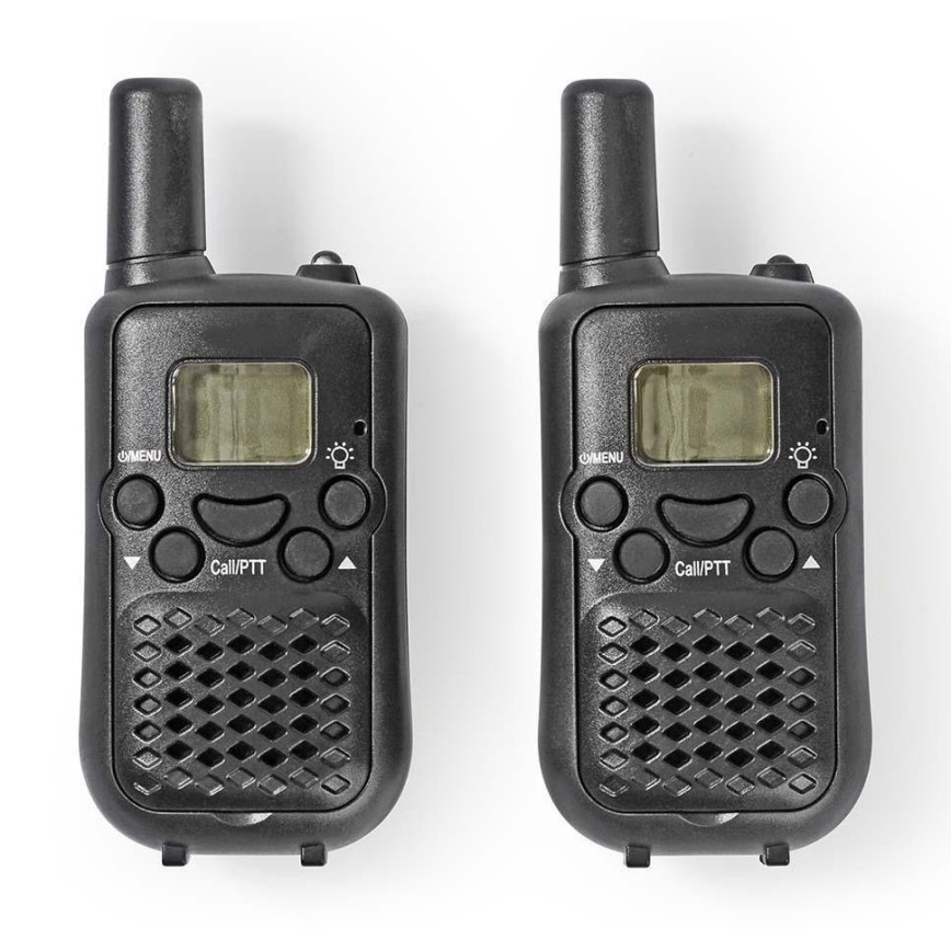 ΣΕΤ 2x Walkie-talkie με φως LED 3xAAA εμβέλεια 5 km