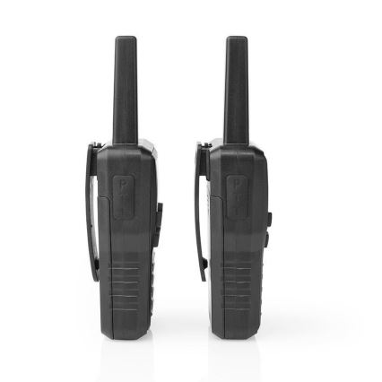 ΣΕΤ 2x Επαναφορτιζόμενο walkie-talkie με  φωτισμό LED 1300 mAh εμβέλεια 10 km