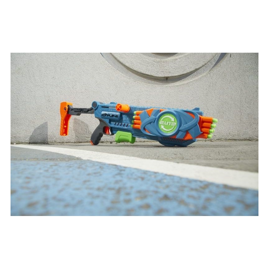 Nerf - Παιδικό πιστόλι Elite 2.0 Flip-16 με αξεσουάρ