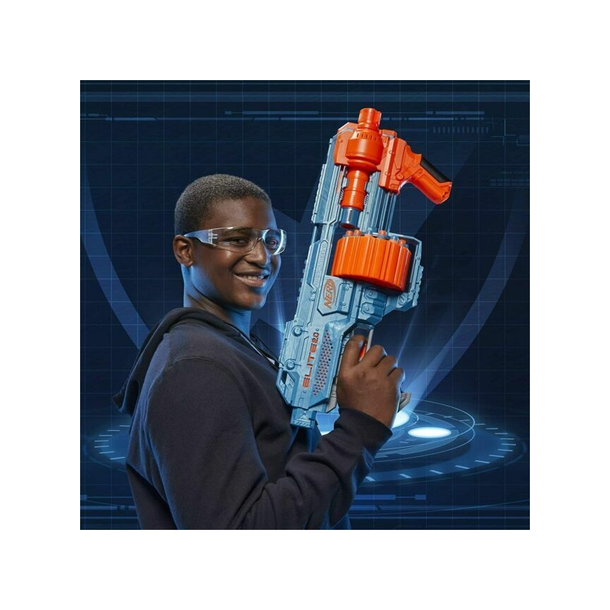 Nerf - Παιδικό όπλο Elite 2.0 Shockwave RD-15 Blaster με αξεσουάρ