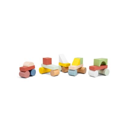 New Classic Toys - Ξύλινο blocks 100 τμχ