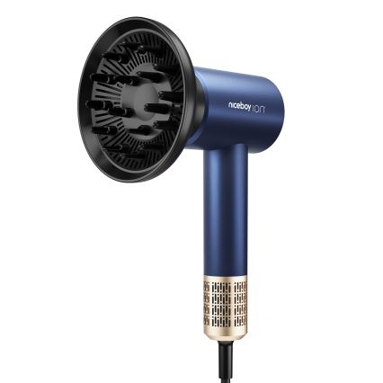 Niceboy AirSonic ELITE - Πιστολάκι μαλλιών 2200W/230V μπλε