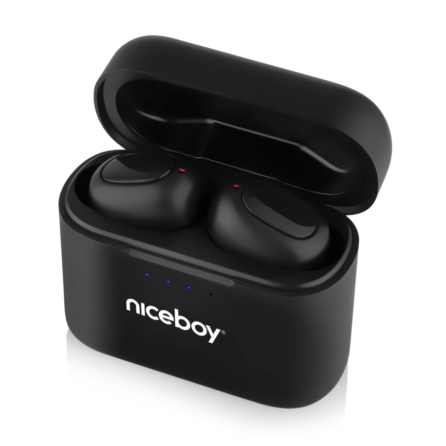 Niceboy HIVE Podsie 4 - Ασύρματα ακουστικά IP54 μαύρο