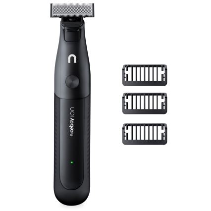 Niceboy ION AirBlade - Ξυριστική μηχανή προσώπου 5W/5V 800 mAh IPX6 μαύρο