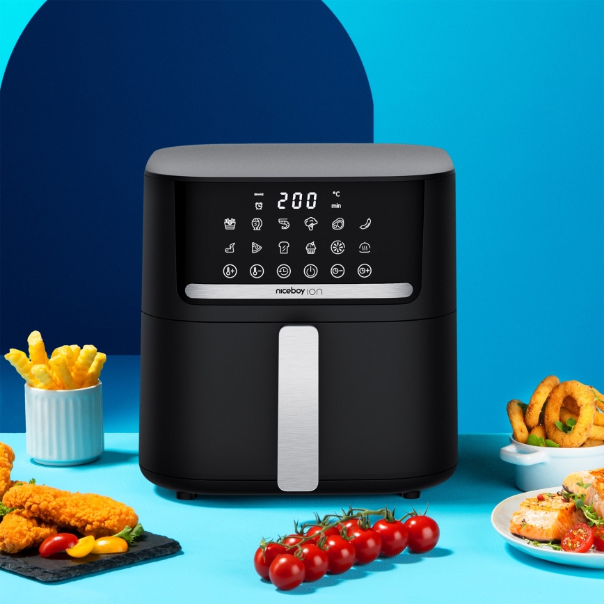 Niceboy ION AirFryer PRO - Φριτέζα θερμού αέρα 6,5 l 1600W/230V