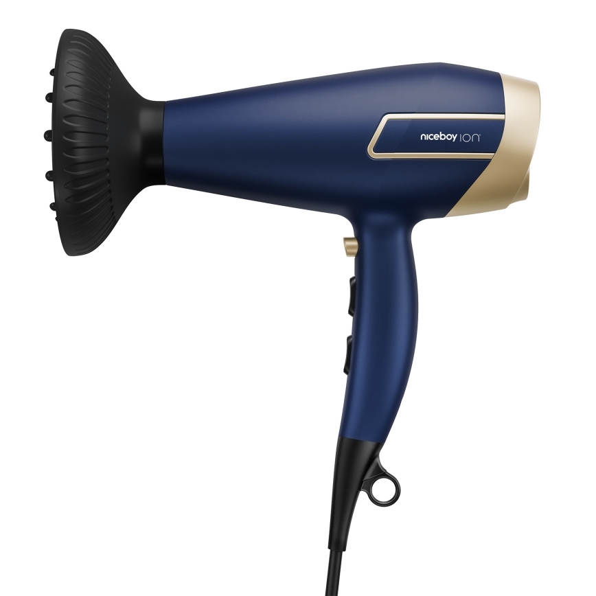 Niceboy ION AirSonic ICON - Πιστολάκι μαλλιών 2200W/230V μπλε