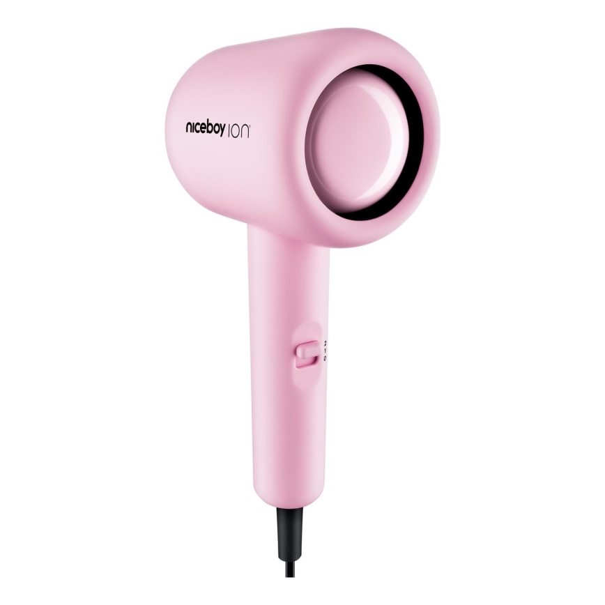 Niceboy ION AirSonic POP - Πιστολάκι μαλλιών 1400W/230V ροζ