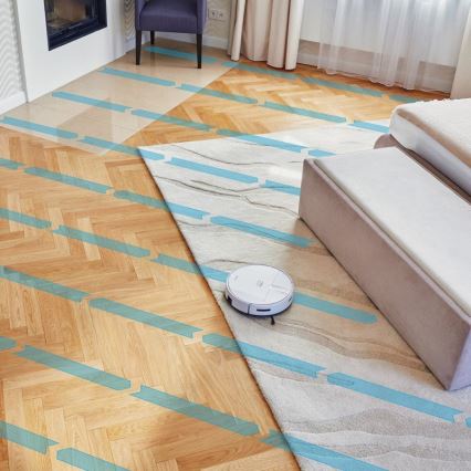 Niceboy ION Charles i4 - Σκούπα ρομπότ 2σε1 4400 mAh Wi-Fi λευκό + τηλεχειριστήριο