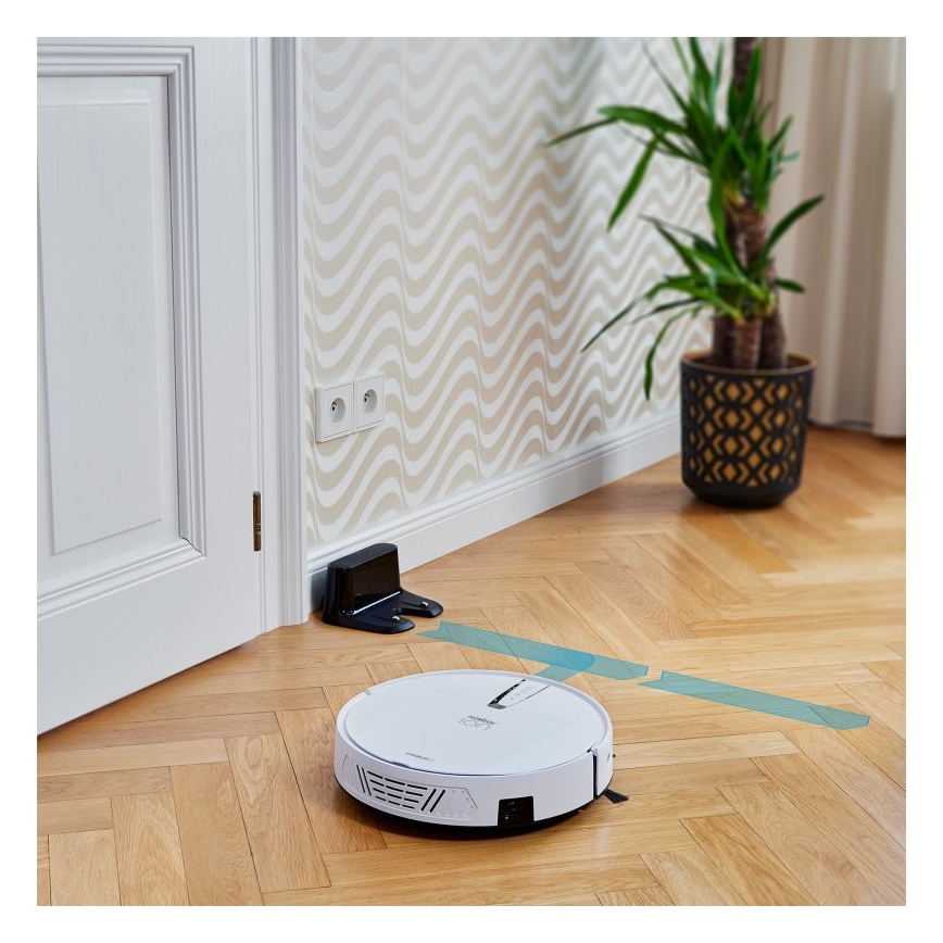 Niceboy ION Charles i4 - Σκούπα ρομπότ 2σε1 4400 mAh Wi-Fi λευκό + τηλεχειριστήριο