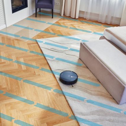 Niceboy ION Charles i4 - Σκούπα ρομπότ 2σε1 4400 mAh Wi-Fi μαύρο + τηλεχειριστήριο