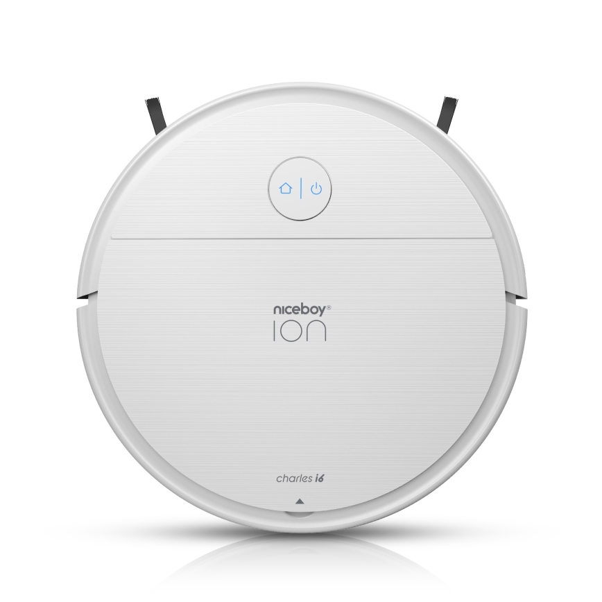 Niceboy ION Charles i6 - Έξυπνη ρομποτική σκούπα 2 σε 1 2600 mAh Wi-Fi λευκό